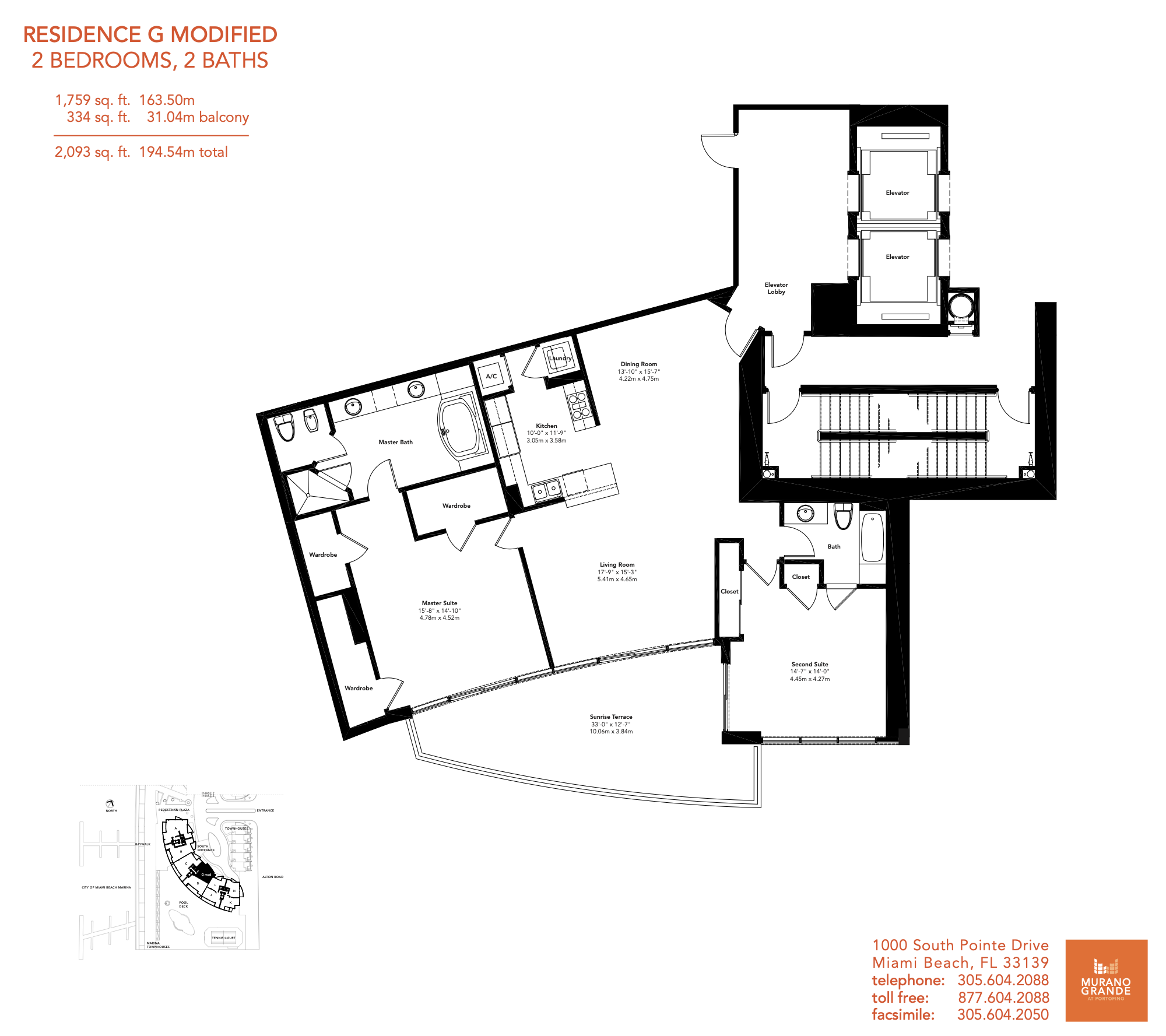 Murano Grande floorplan Gm