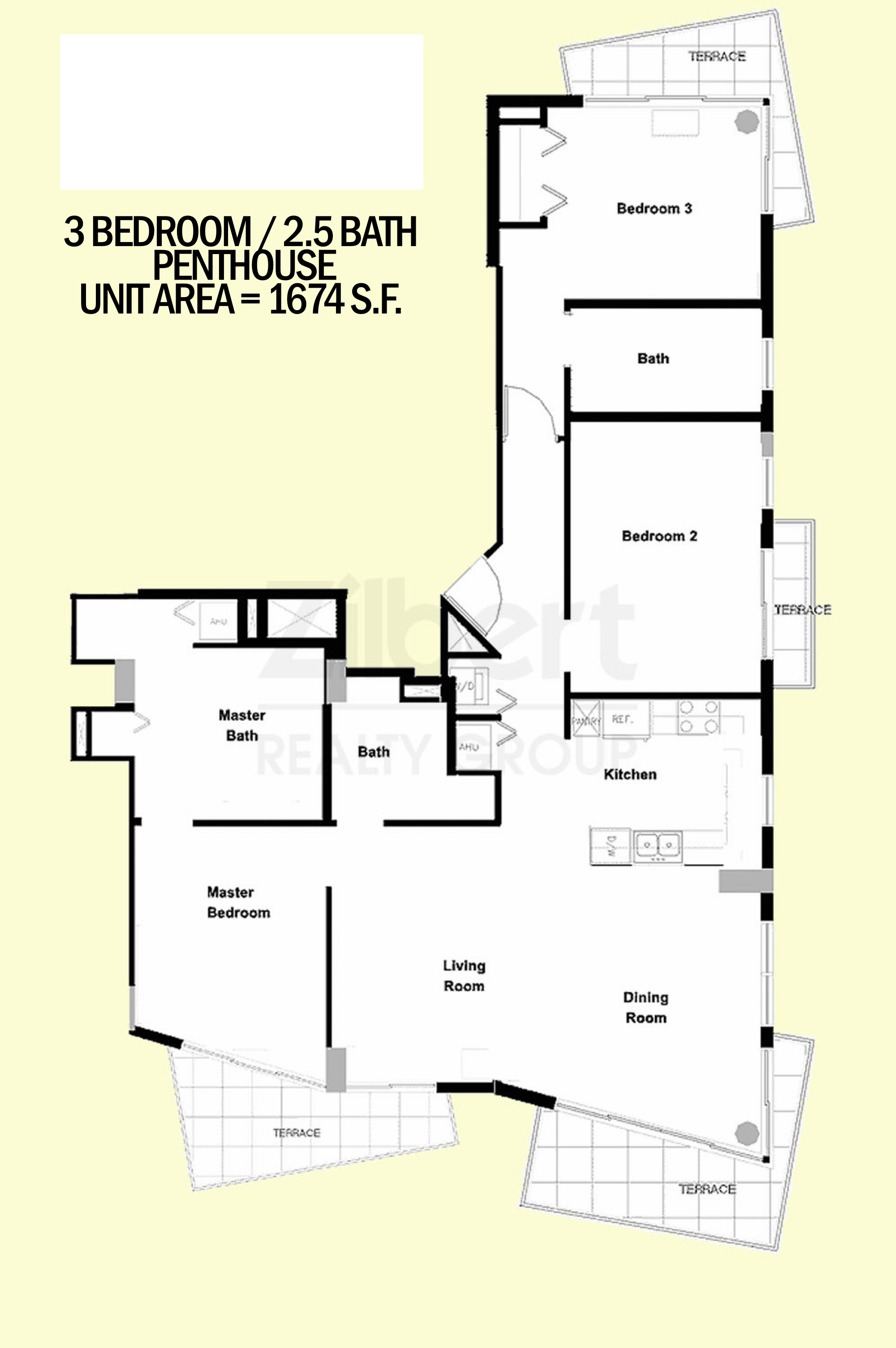 Ocean Place West floorplan PH