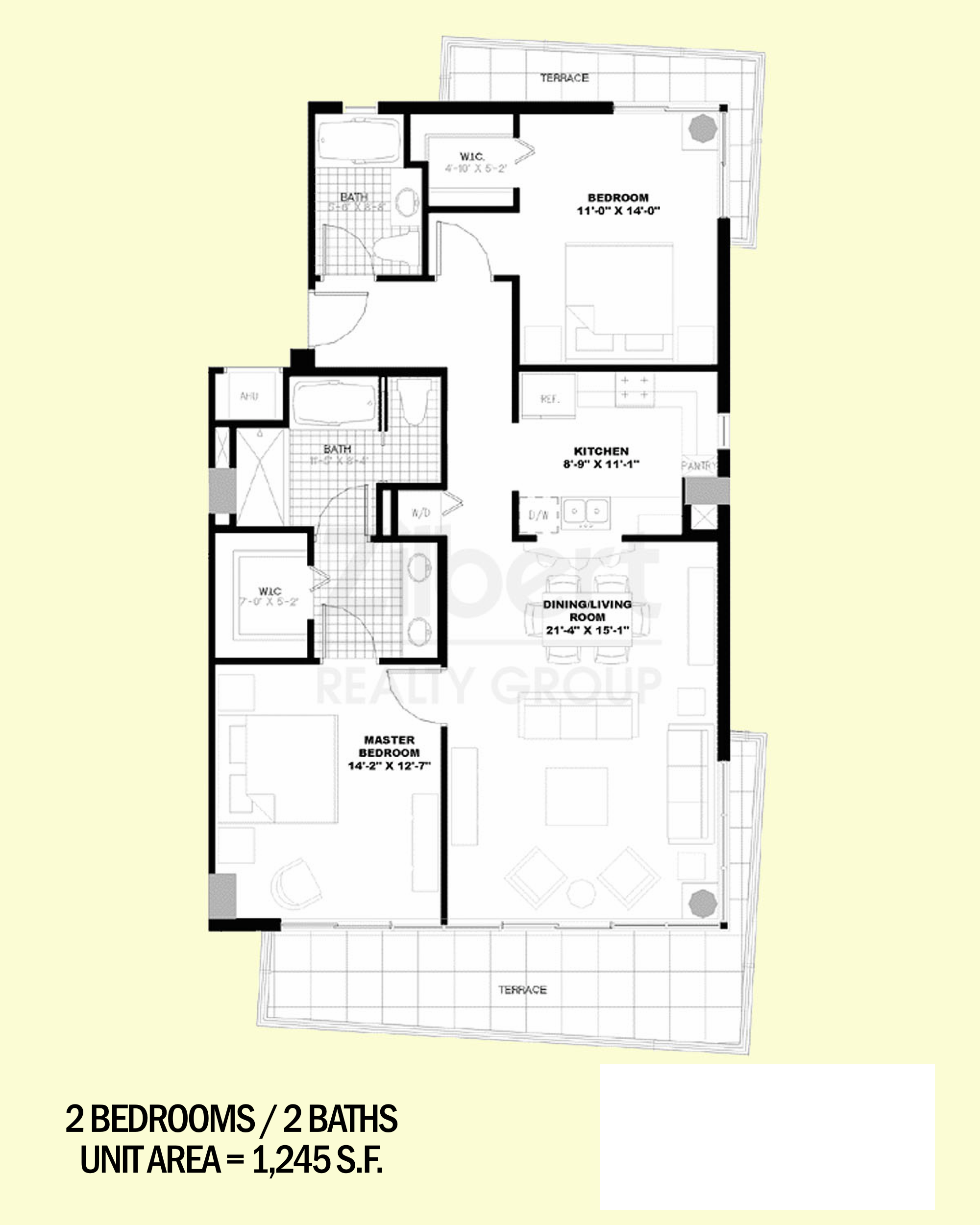 Ocean Place East floorplan E
