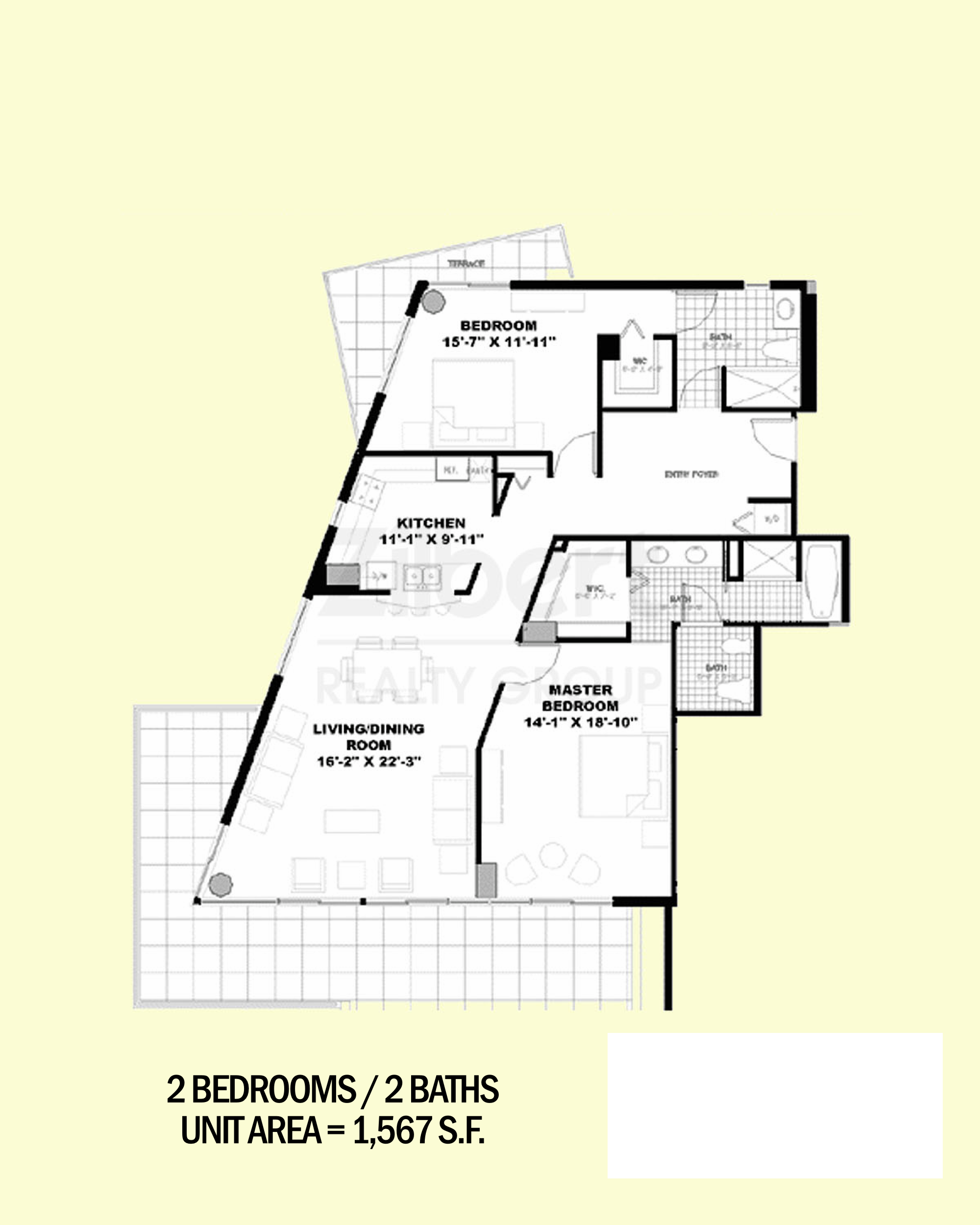 Ocean Place East floorplan F