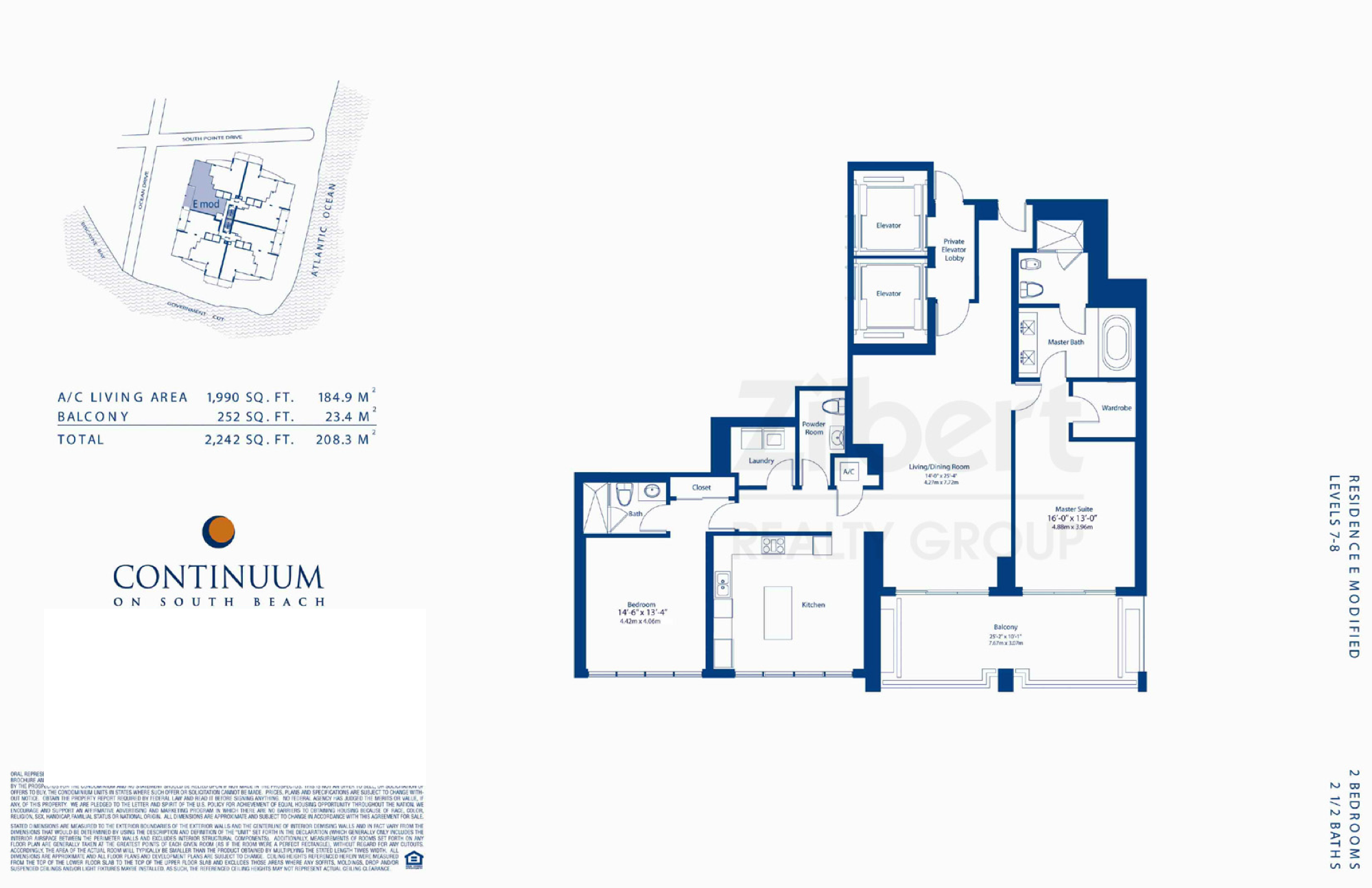 Continuum North Tower floorplan E-modified-2