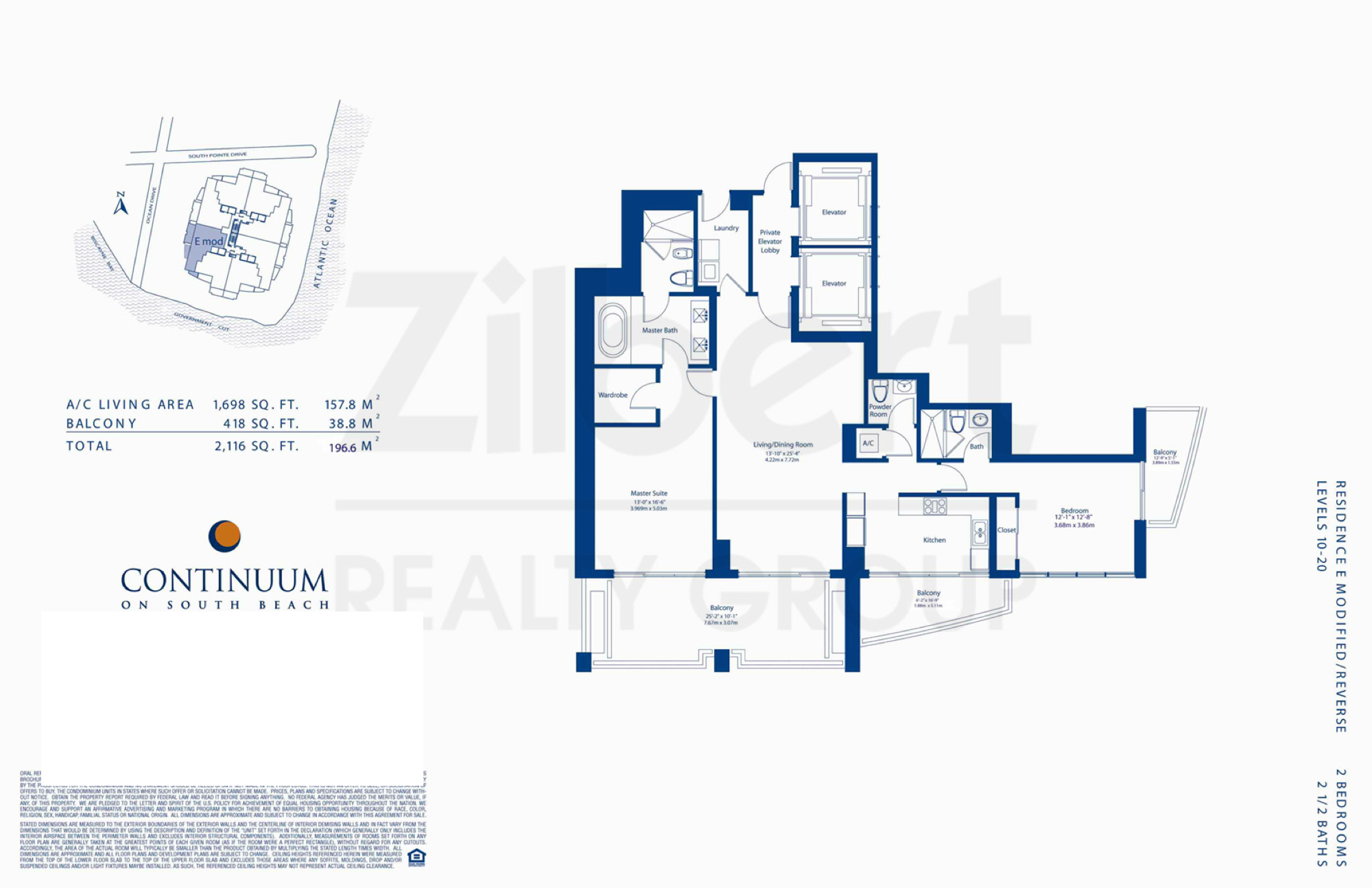 Continuum North Tower floorplan E-modified-reversed