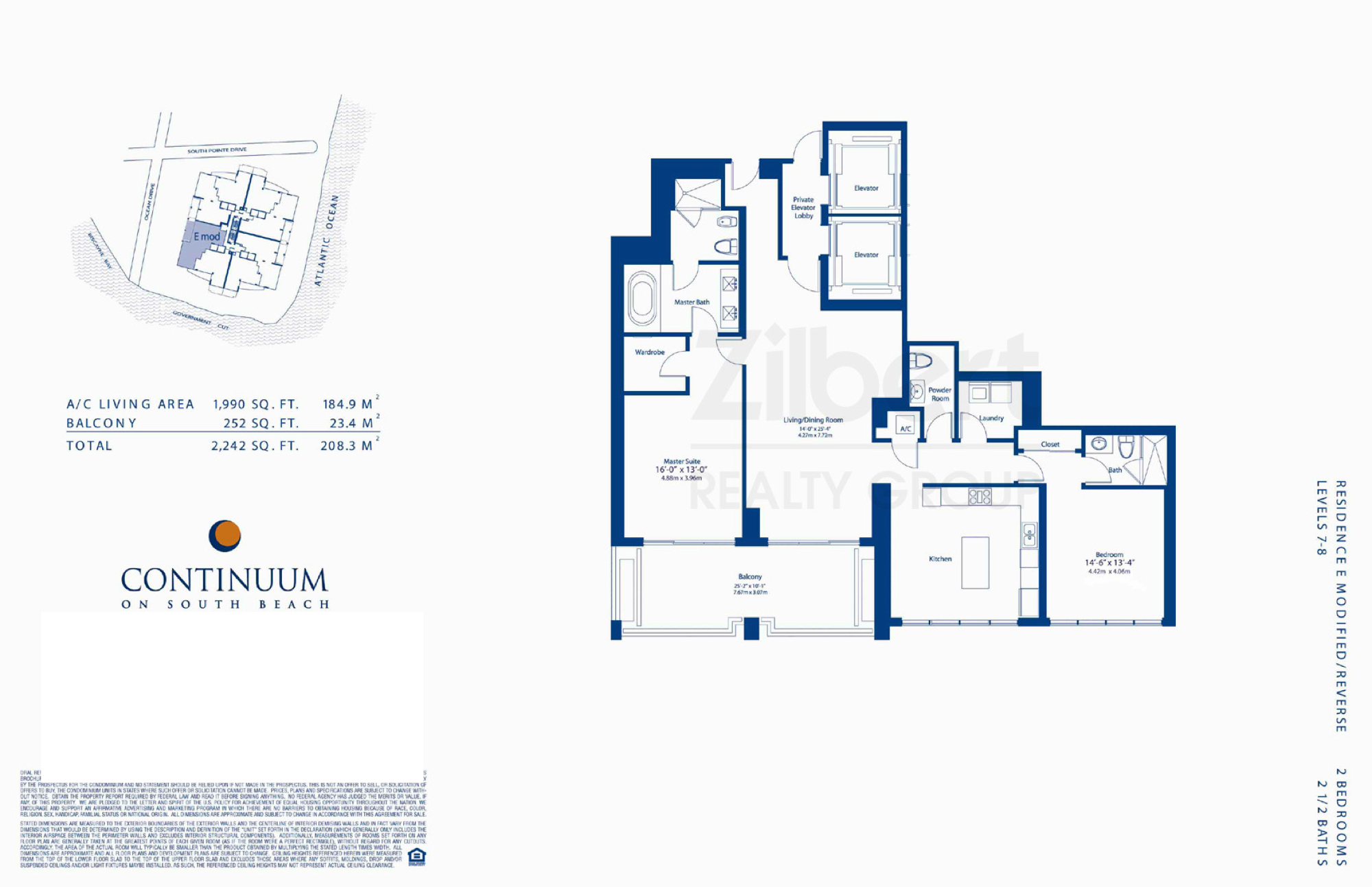 Continuum North Tower floorplan E-modified-reversed-2