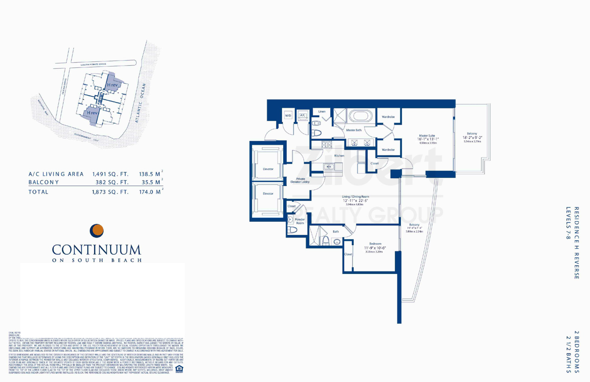 Continuum North Tower floorplan H-reversed-2