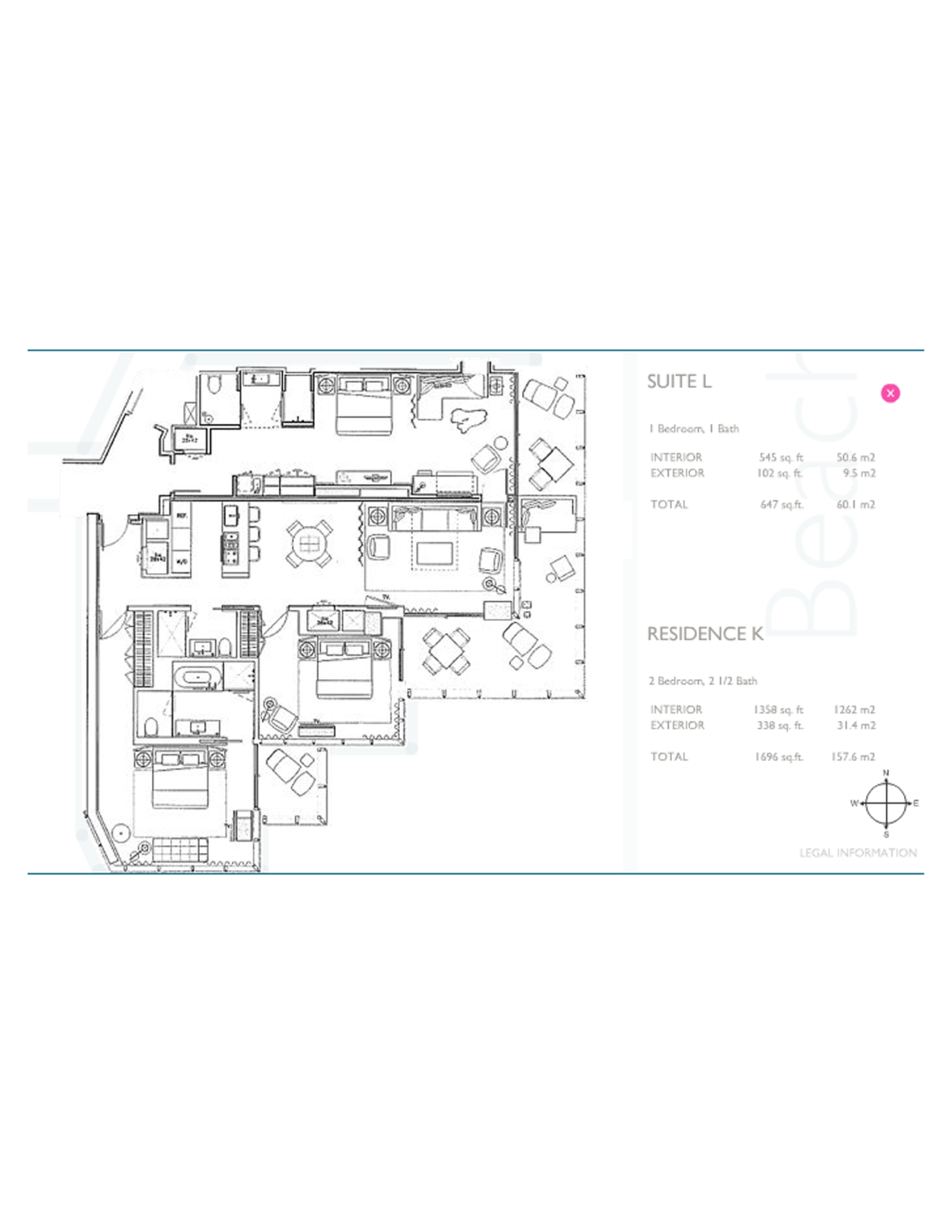 2201 Collins floorplan K_L